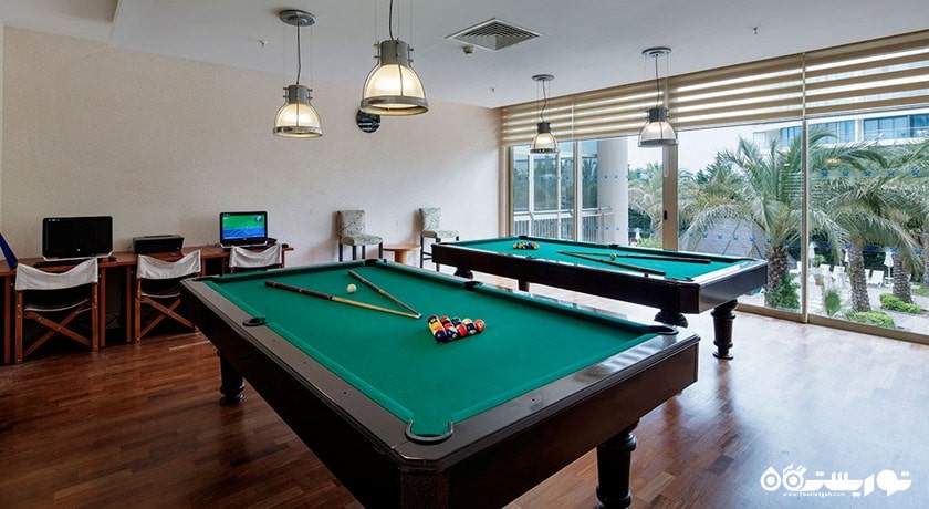 میز بیلیارد موجود در هتل لیبرتی لارا